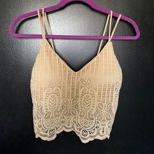 Lace Cropped Tank
